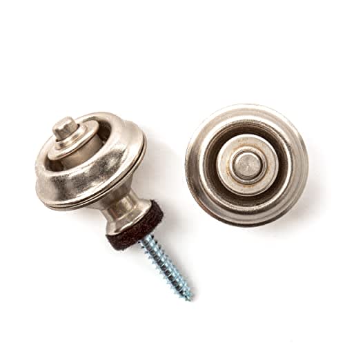 Jim Dunlop SLS1035VN Strap Locks, Vintage Nickel