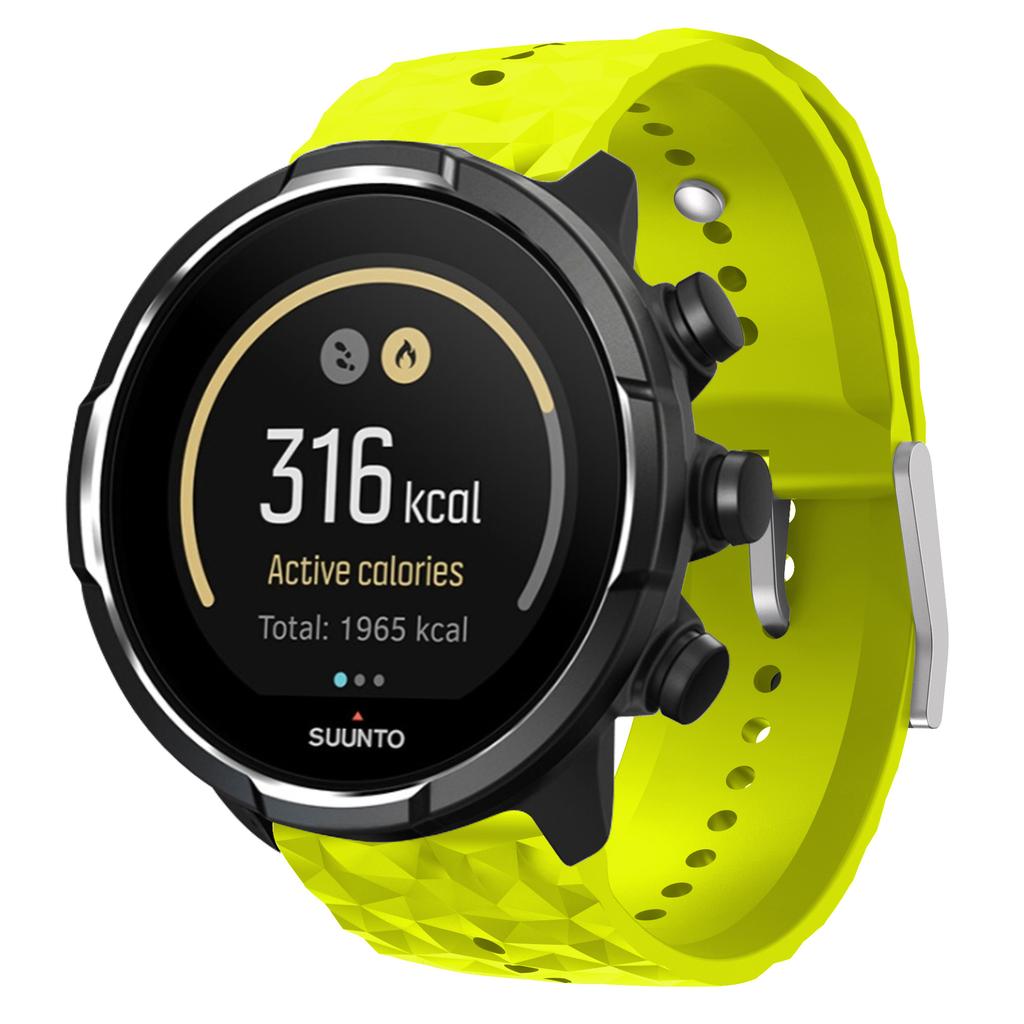 24 мм ремешок для Suunto 9 7 Sport Watch Силиконовый дышащий браслет Ремешок для часов для suunto spartan sport wrist hr 24 мм