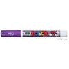 Mitsubishi Pencil Pigment Sign Posca Violet Water-Based Pen, (Fine Point), (Glitter)