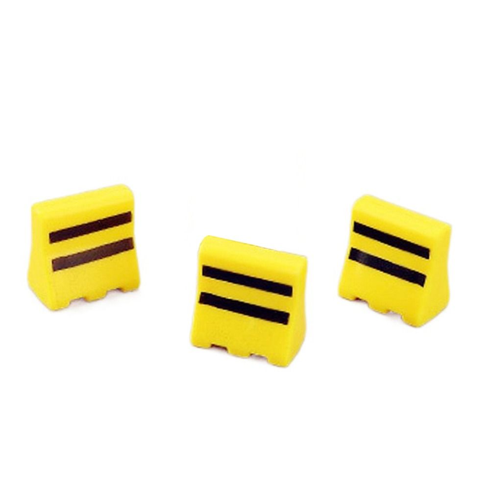 Pretend Play Mini Road Construction Fence Highway Construction Scene Model Doll House