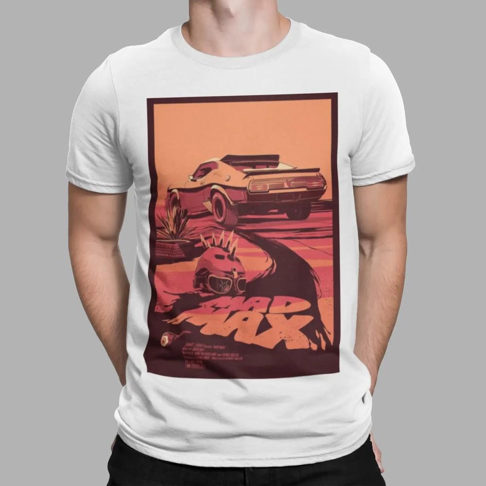 Mad Max MFP Interceptor T Shirt Retro Movie V8 Car Pursuit Retro MOVIE 70s 80s Unisex T-Shirt