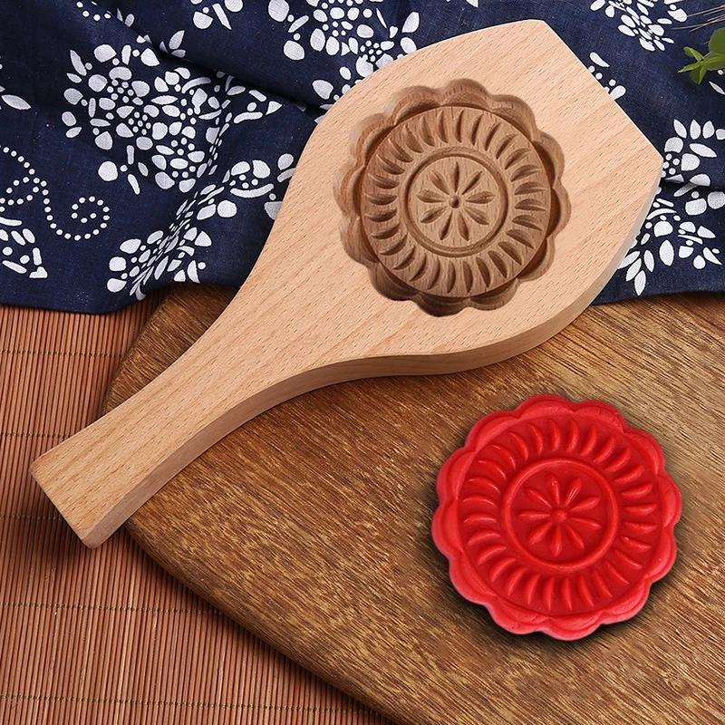 1 шт. Форма для изготовления лунного пряника, торт середины осени, самодельная форма для выпечки под давлением, сырный пирог с фасолью, реквизит для домашней выпечки