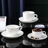Direct Sales Hotel Ceramics, Coffee Cups And Saucers, Black Tea Cups With Ear Apricot Cups And Saucers, Advertising Cups And Gift Cups