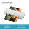 OSMILE SL200 Laminator Machine Hot and Cold Laminating Machine Two Rollers A4 Size for Document