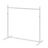HEIAN SHINDO Clothes Rack for Closet Storage Single Size Vertical and Horizontal Stretch White Width Height Depth 40cm Heian Shindo Kogyo 75~130cm