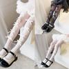 1 Pair Summer Tight for Kids Girl Sweet Princess Bowknot Style Pantyhose for Children Thin Soft Breathable Fishnet Stocking Sock