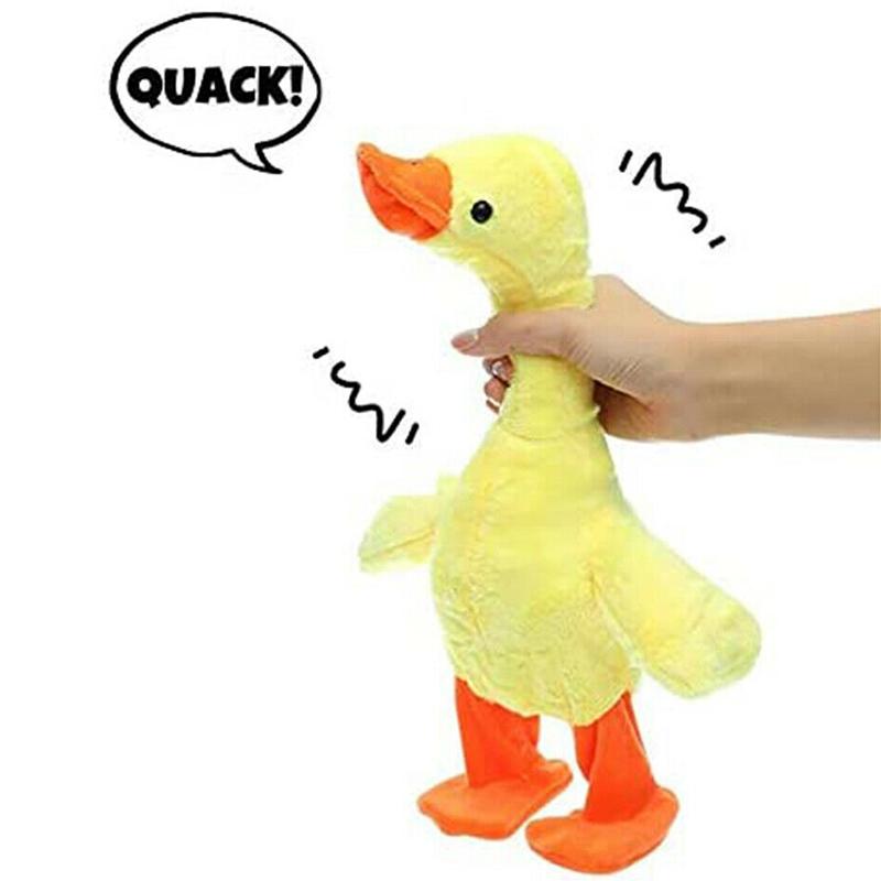 Talking Singing and Walking Duck Musical Duck Toy Dancing with 138 Music NSV music phone duck baby toy brinquedo High Appearance
