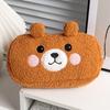 Мультяшный пенал плюшевая сумка для хранения канцелярских товаров милый пенал школьные офисные принадлежности