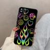 Purple Flames Fire Print For Xiaomi Redmi Note 13 9 10 11 12 14 15 Pro Plus Case Cover For Redmi 14C 10C 12C 13C 15C