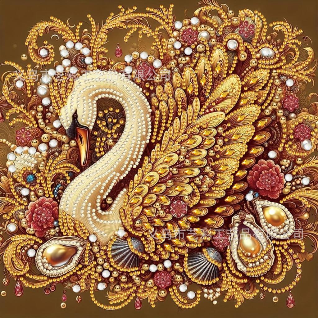 Алмазная мозаика, Алмазная мозаика специальной формы, Набор материалов для ручной работы, Наклейки с алмазами 30 * 30, Декоративная картина своими руками