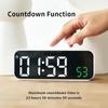 Светодиодные цифровые часы с питанием от USB Дата ТЕМПЕРАТУРА Неделя Повтор сигнала DST Будильник Регулировка яркости Обратный отсчет Голосовое управление Настольные часы