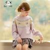 Женский вязаный свитер в стиле Fair Isle с цветочным узором