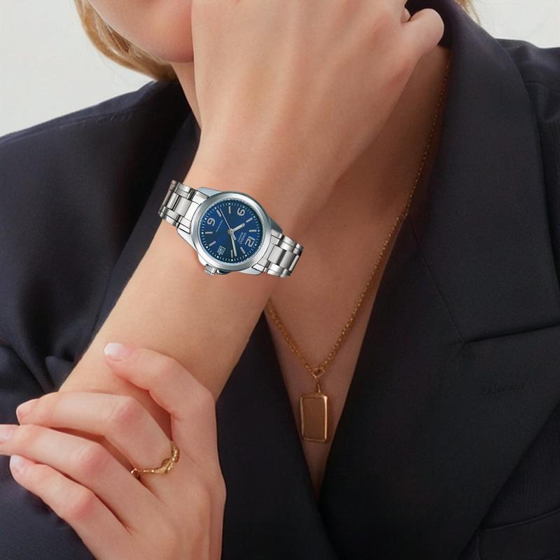 Casio Серия STANDARD Классический циферблат Цифровые весы Отображение даты Кварцевый механизм Стальной ремешок Японские и корейские часы Женские LTP-1215A-2A