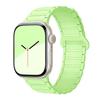 Совместимый силиконовый ремешок с магнитной застежкой для Apple Watch Серии 1-11, Ultra 3, SE 3, стиль «Три звена»