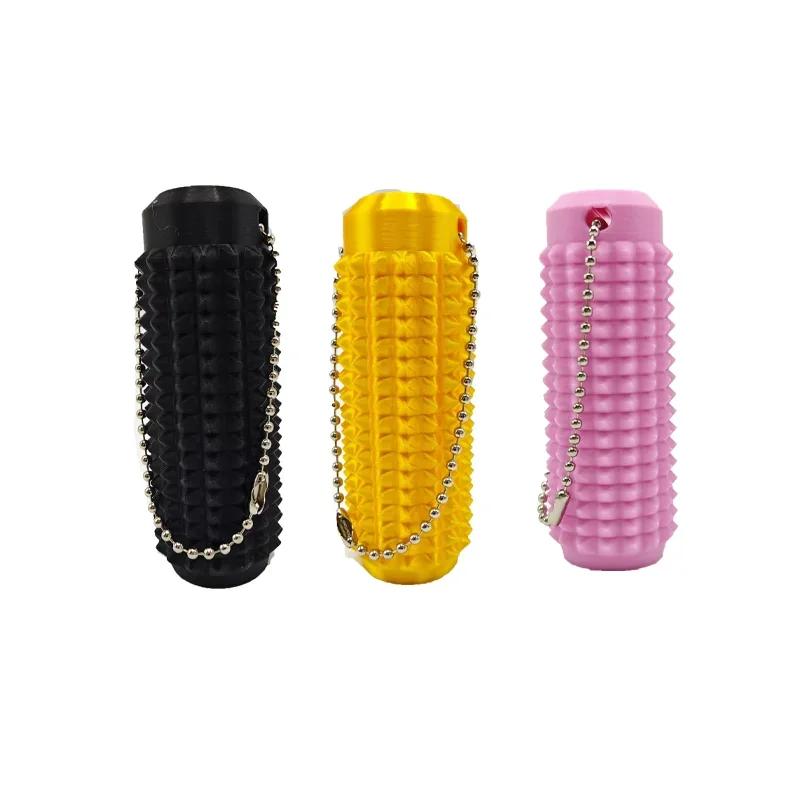 Тактильный сенсорный брелок - Не содержащие БФА игрушки-фиджеты для снятия стресса и тревоги, Декор для стола с ребристым захватом, Домашние подвесные украшения &