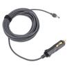 Satellite DC Power Cable 18AWG IP68 Water Resistant DC To Cigar Lighter Satellite DC Power Extension