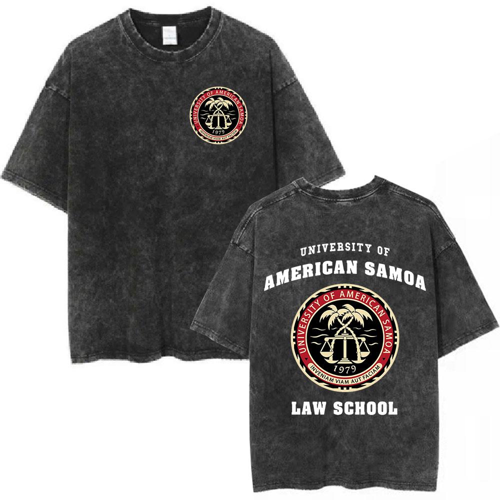 Unisex Los Pollos Hermanos Tshirt YK Breaking Bad Print Black Washed Oversized Short Sleeve Streetwear Tops