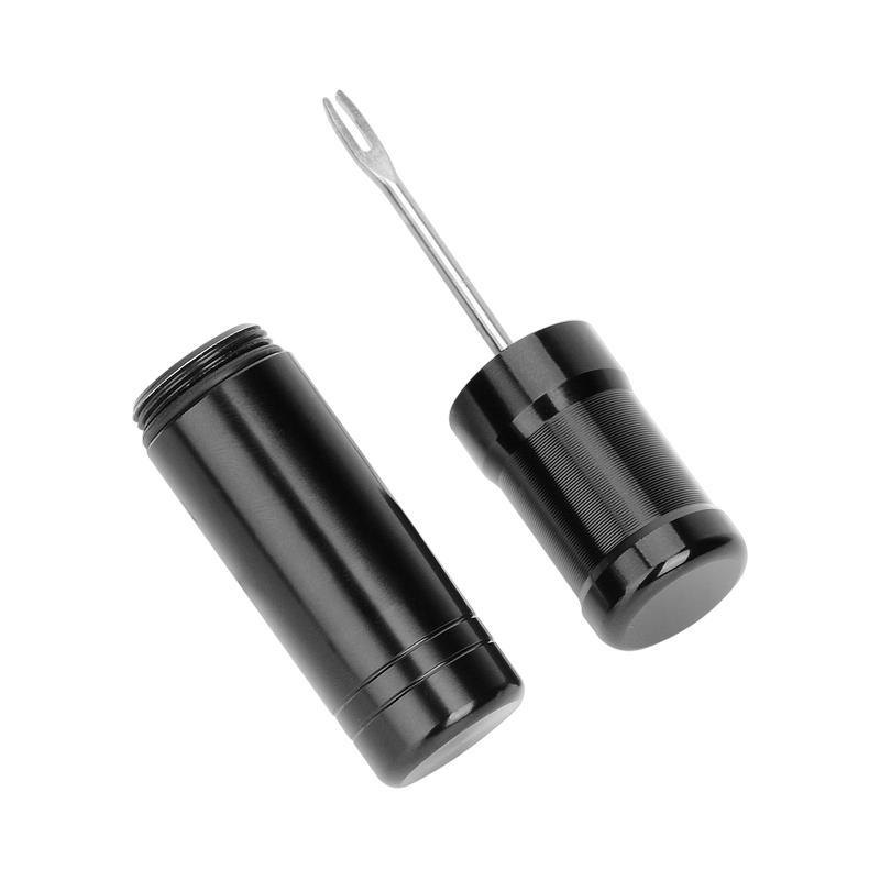 ZOYOSPORTS Bicycle Fork Drill Tubeless Tire Repair Tool Portable Emergency Tire Repair Rubber Strip Repair Tire Rubbing Stick