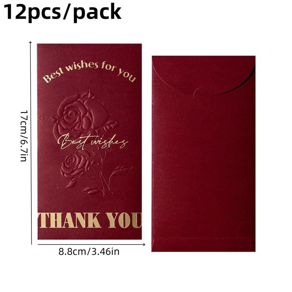 10pcs 2025 Year of the Snake Spring Festival Red Envelope Paper Bag Chinese New Year Restaurant Store Decoration Storage Bag