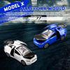 1:36 High Simulation Car Model for Tesla Alloy Car Model Diecasts Toy Vehicles Toy Cars Boy Toys Pull Back Kid Gifts