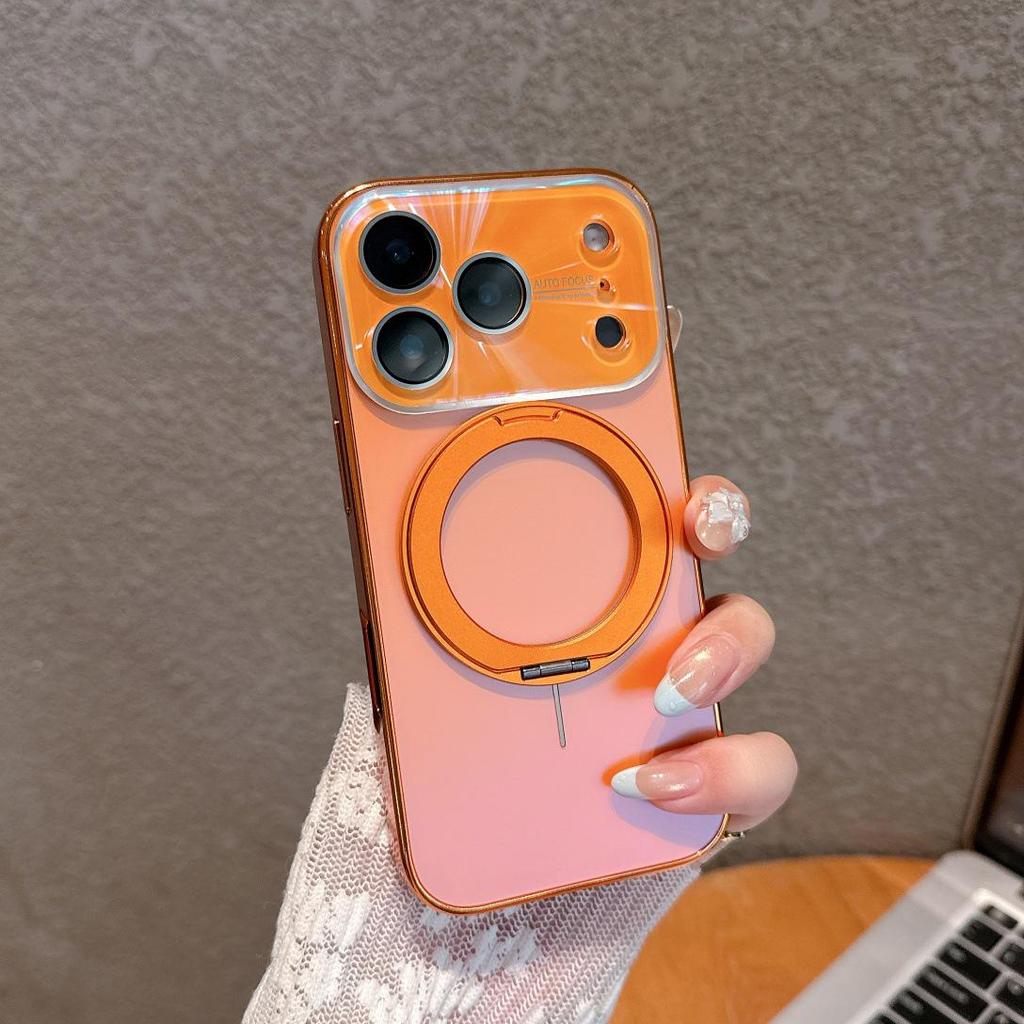 Электролитический Магнитный Вращающийся Чехол для Телефона для 17 Pro Max/16/15/14/13