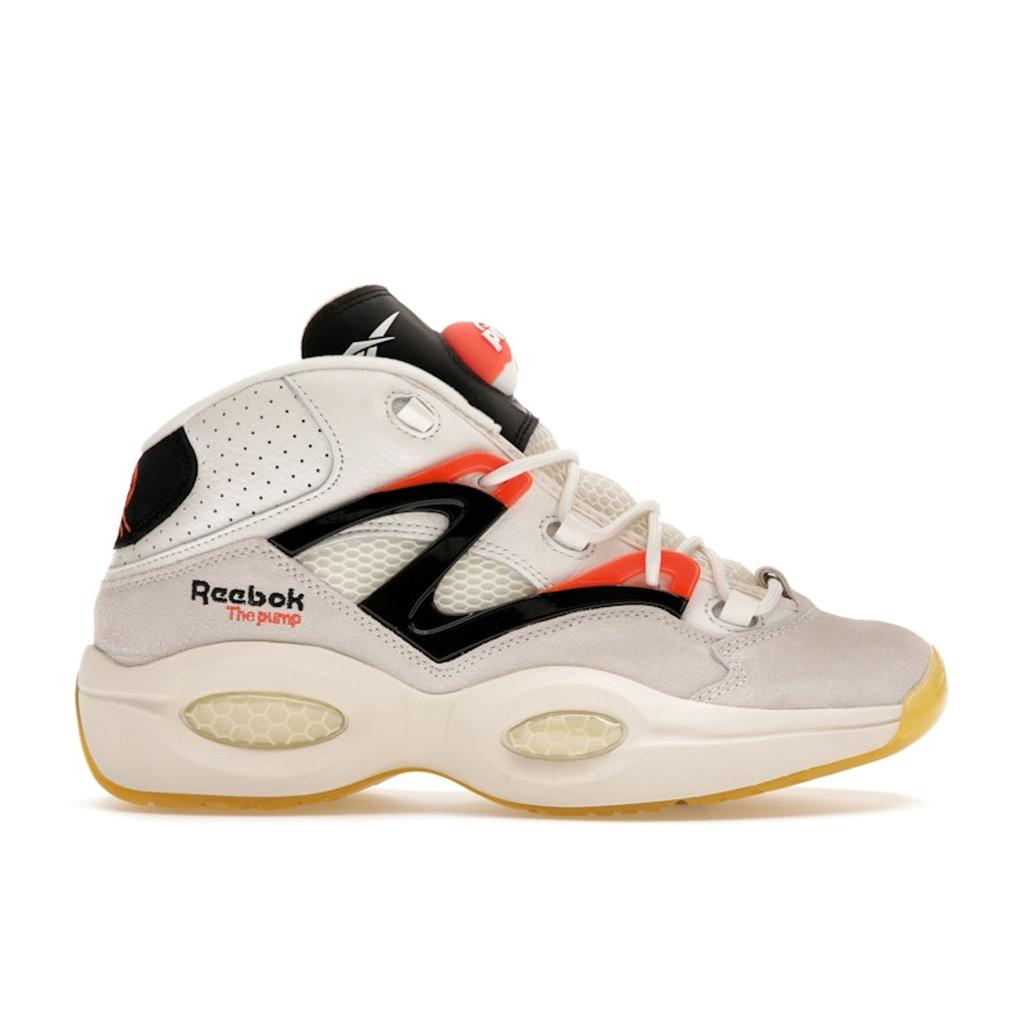Reebok Вопрос Pump Pump Universe Кроссовки унисекс Белый мел - Черный H06490