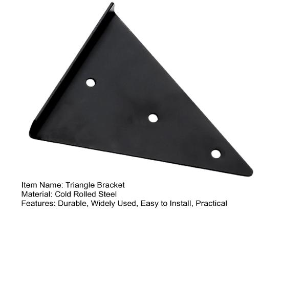 Кронштейн для полки, утолщенный настенный треугольный крепежный кронштейн высокой твердости для дома