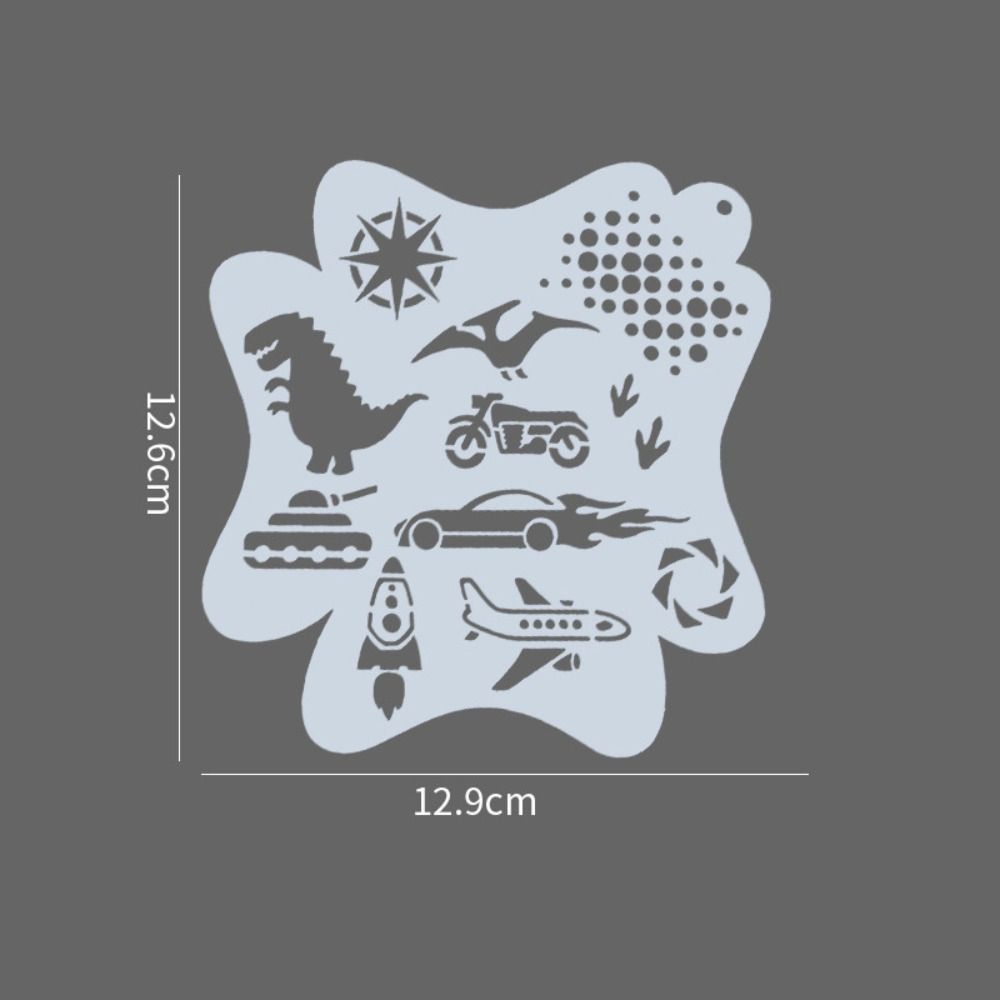 Hollowed DIY Body Art Paint Stencils Copying Stencils Makeup Painting Template  Scrapbooking