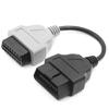 1pcs For FiatECUScan Adapter OBD OBD2 Connector MultiECUScan ABS Airbag OBD2 Scanner Diagnostic Cable For Fiat ECU Scan Tool