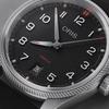 [Oris] Big Crown ProPilot Date 41mm High-Contrast Black Dial Technical Textile Strap Automatic Pilot Watch (733-7805-4164LS)
