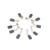 10Pcs 13 X 8 X 5Mm Power Tool Motor Carbon Brush Replacements