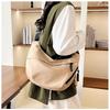 Women's Bag Fashion Casual Dumpling Bag Commuter Large Capacity Messenger Bag Student Versatile Light Class Shoulder Bag