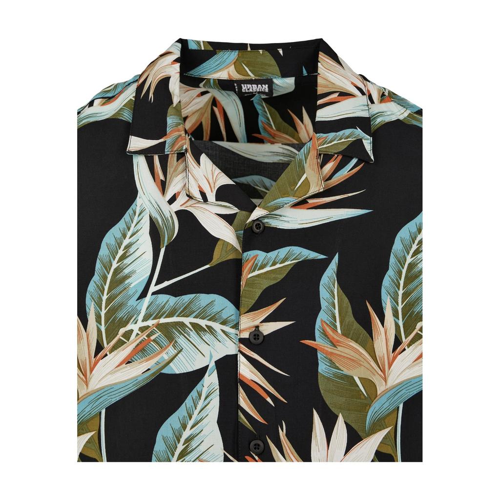 Urban Classics Mens Blossom Resort Shirt