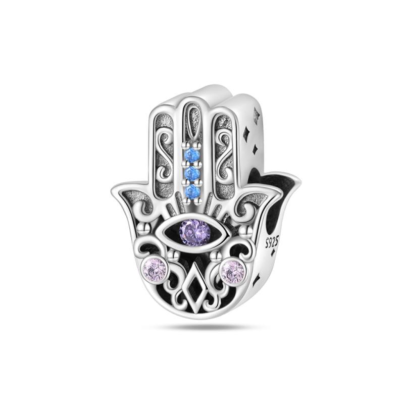 925 Серебряный Цвет Фараон Пирамида Паук Сглаза Бастет Подвески Бусины Подходит Diy 925 Оригинальные Браслеты Изысканные DIY Ювелирные Изделия Для Вечеринки