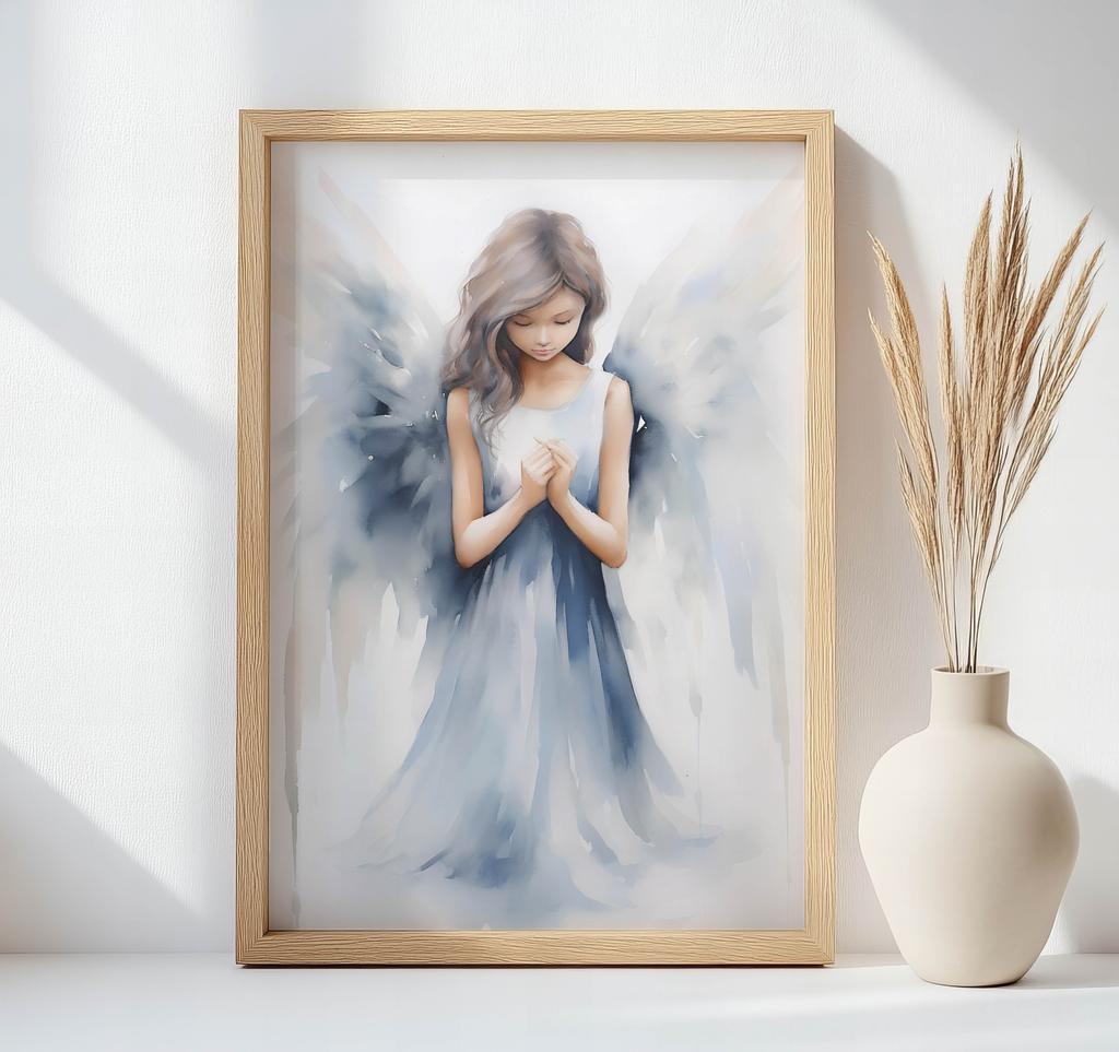 Plakat Melodia Niebieskich Skrzydeł Plakat Melodia Niebieskich Skrzydeł, 70X100 Cm, Bez Ramy, Papier Matowy 230 Gsm