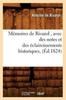 Книга Memoires De Rivarol Avec Des Notes Et Des Eclaircissements Historiques (Ed.1824)