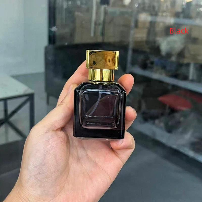 1 шт. Пустой флакон-дозатор Флакон для духов с распылителем 50 мл Высококачественный стеклянный Портативный для путешествий Изящный флакон для духов