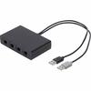 Cyber/gc Controller Conversion Adapter  for Switch  Black - Switch