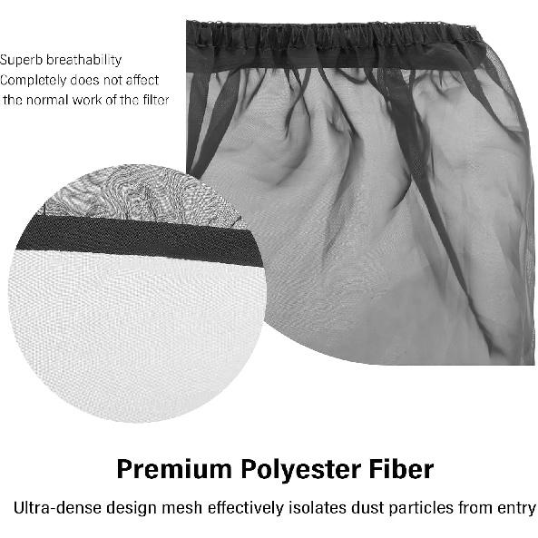 Cold Air Intake Filter Cover,Thickened Dustproof Air Filter Cover Provides Comprehensive Protection,Universal Car Accessries Air Filter Sock Fit for