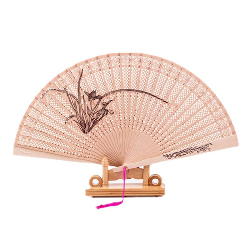 Женские складные вееры в китайском стиле, реквизит для выступлений, ажурные танцевальные вечерние шоу, художественное ремесло, подарок