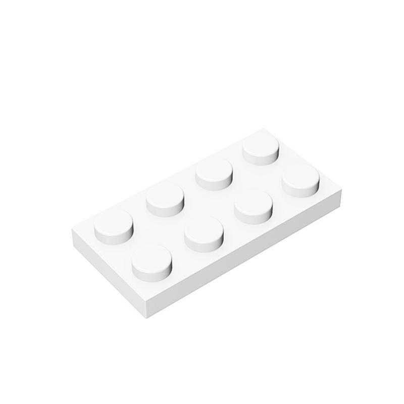 Свинья Радуга Детали MOC 3020 Пластина 2x4 Для Строительных Блоков Детали DIY Совместимые Собирает Образовательные Технологичные Детали Игрушки