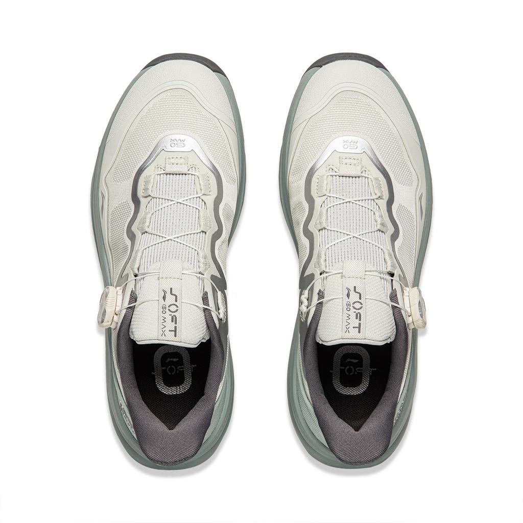 Li Ning SOFT GO MAX 2 Низкие Повседневная Обувь Унисекс Светло-Лаймовый AGLW131-1