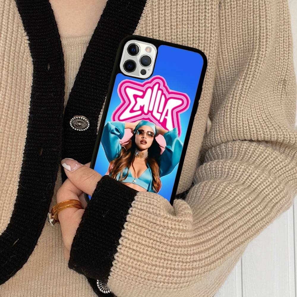 E-Emilia Mernes Для iPhone 17 Air 16 15 14 13 12 11 Pro Max TPU+PC Плюс Ударопрочный Задний Чехол для Телефона
