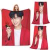 Kpop Ли Мин Хо Пледы Фланелевый Диванный Плед Легкий для Дома Спальни Офиса Пледы Покрывало Одеяло