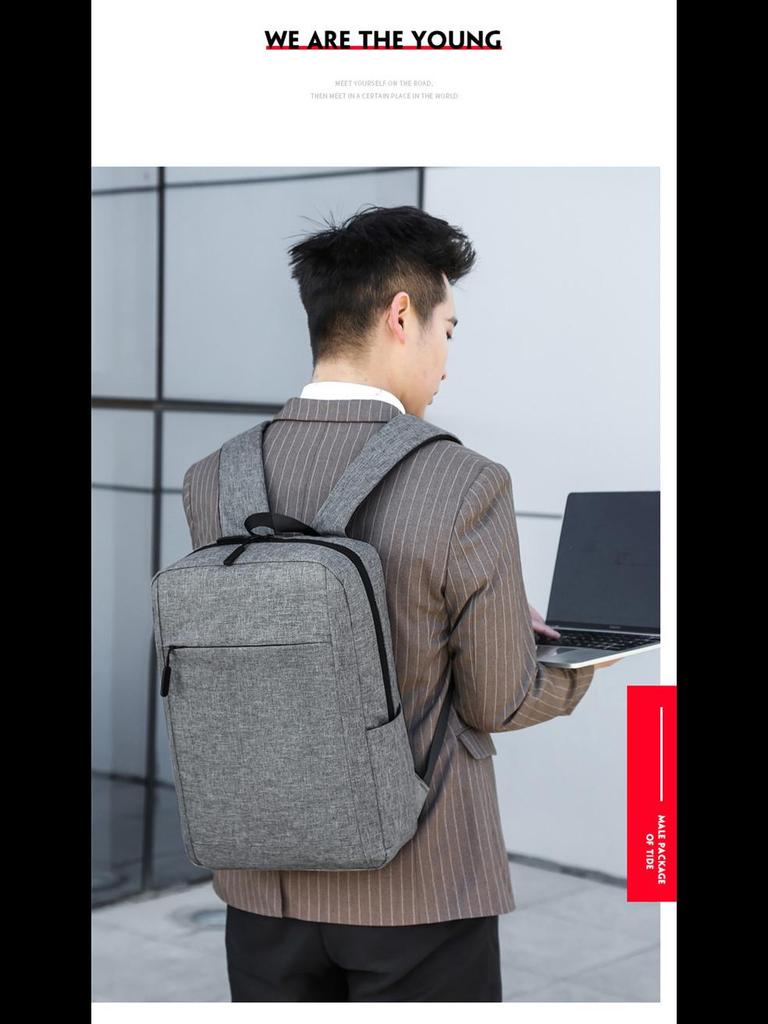 Рюкзак унисекс в деловом стиле для повседневного ношения в корейском стиле 2023 года