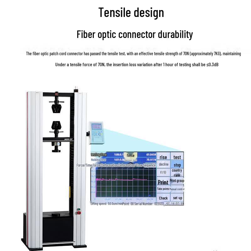 Hainai Telecom-Grade LC-SC Single-Mode Fiber Optic Patch Cord