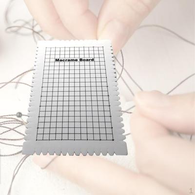 Коврик для макраме с сеткой 160x245x20 мм, проект плетения вручную плетения узлов