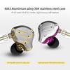 KZ ZS10 PRO Chinese Ear High Sound Aluminum Alloy and Resin Housing HIFI Sound Professional Bass 1 Year Detachable For Home Monitoring No Earphones,