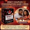 Risky-Couples Conversation Game Cards Interactive Fun Card Deck For Couples Communication