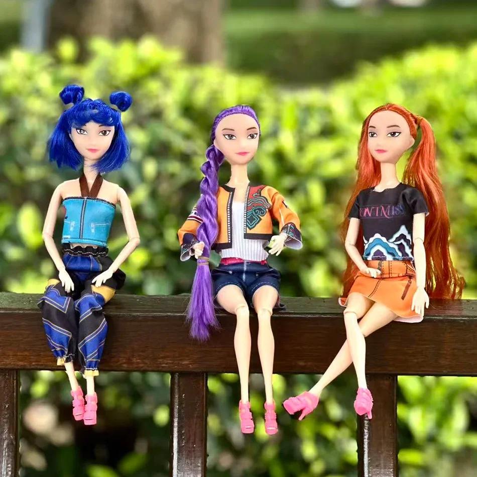 ~~Новое аниме KPop Охотники на демонов кукла винил игрушка Руми Мира зои персонаж винил маска статуэтка подарок на день рождения